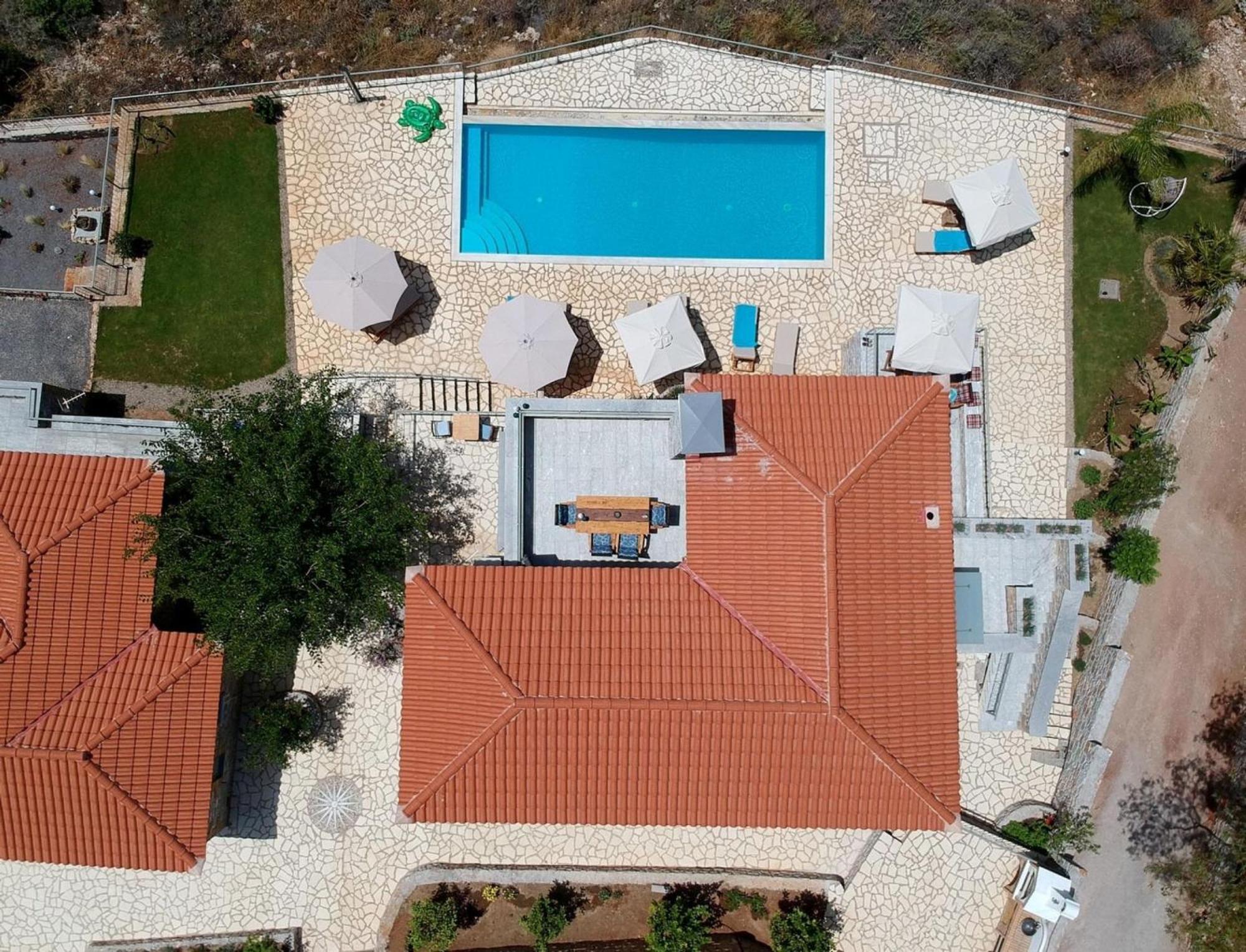 Irini Villa By Elrin Villas Mani Neokhorion  Eksteriør billede